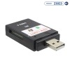Lector para Tarjeta de Memoria USB New Limit Red Bridge RB-539 - Negro
