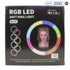 Flash LED Circular MJ26 RGB de 10" 26 cm