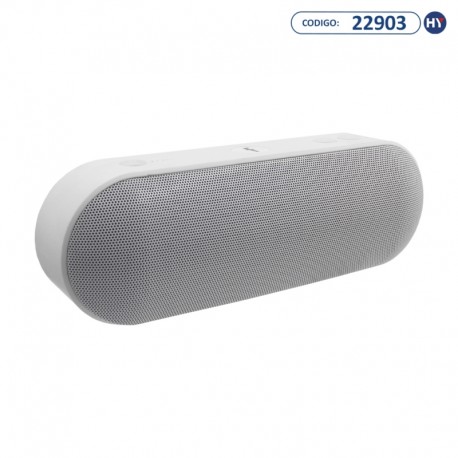 Speaker K2 6 watts com Bluetooth e USB - Branco