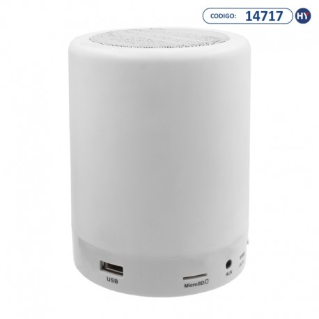 Speaker Colitive CL-671 3 watts com Bluetooth/USB e Auxiliar - Branco