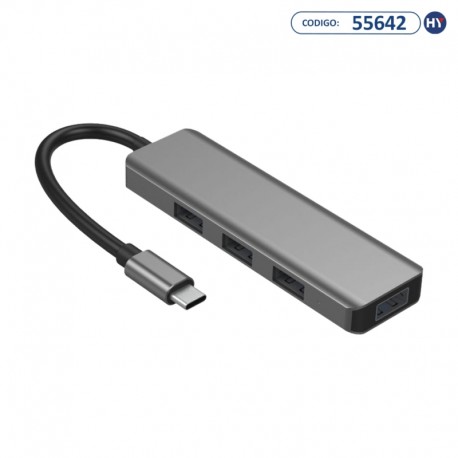 Hub USB Satellite A-HUBC51 4 USB - Cinza