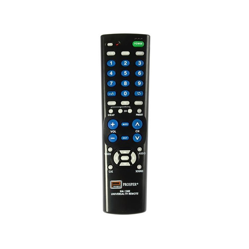CONTROL UNIVERSALP/ TV PROSPER RM-138E - NEGRO