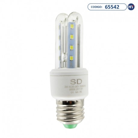 Lâmpada LED SD S-811 6000K de 3 watts Bivolt