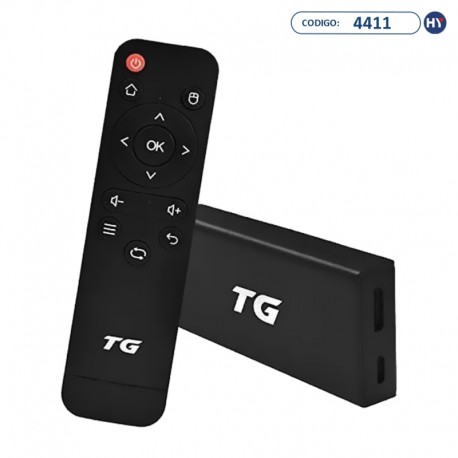 Tv Box HTV TG Stick 4K Wi-Fi 16GB eMMC + 2GB RAM Bivolt - Negro