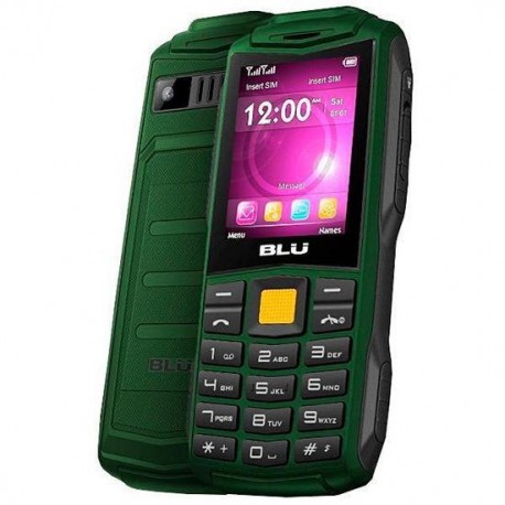 Celular Blu Flash 2.4 f030 Dual Sim 2.4" Verde