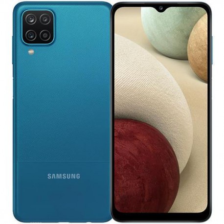 Celular Samsung Galaxy A12 Single Sim 4+64GB Azul