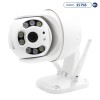 Câmera IP Y0069 HD com Wi-Fi e Microfone - Branco