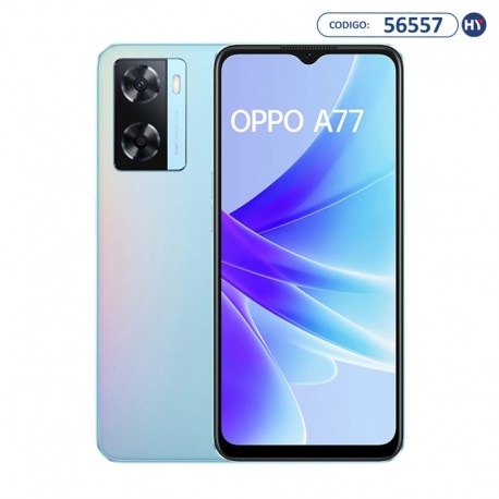 Smartphone OPPO A77 CPH2385 Dual SIM 128GB + 4GB RAM - Azul