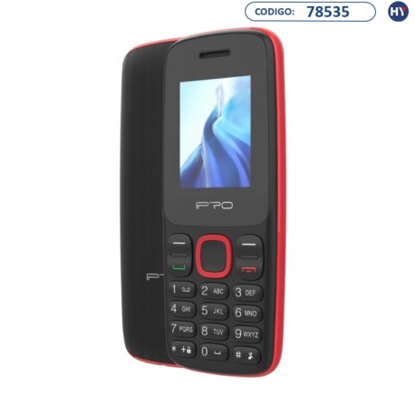 Celular IPRO A1 Mini Dual Sim 1.8" - Negro/Rojo
