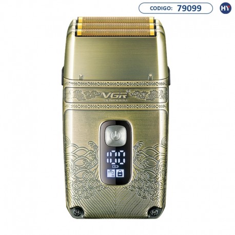 Barbeador Recarregável VGR-V335 Dourado