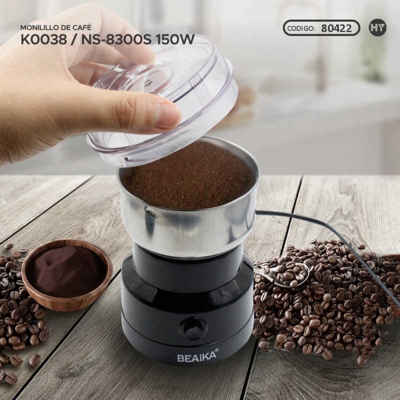 Moledor de Café Beaika K0038 / NS-8300S 150W - Compras HY