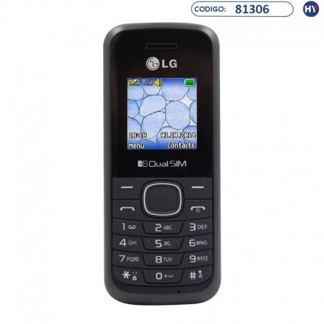 Celular LG GSM B220 Preto