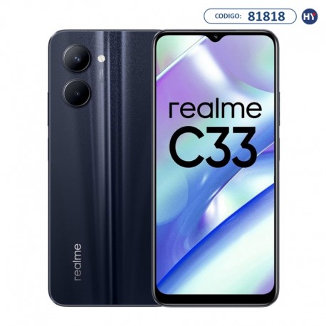 Smartphone Realme C33 RMX3624 Dual 64GB+4GB - Night Sea