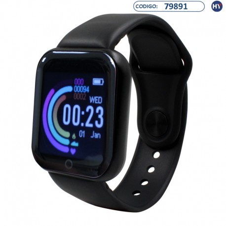 Smartwatch D20 K0022 - Preto