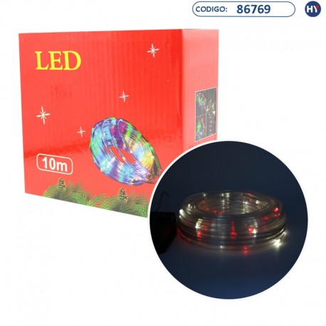 Luces Led de Navidad K0083 Solar de 10 mts - Colorido