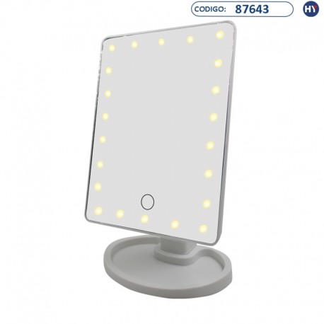 Espelho de Maquiagem com Luz LED K0169 / XR-1608 - USB