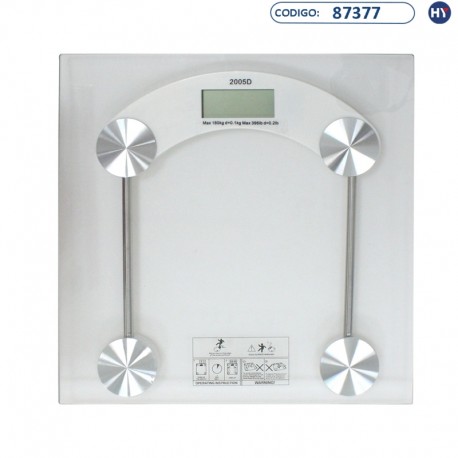 Balança Digital Corporal de Banheiro - Personal Scale New K0144 Até 180Kg