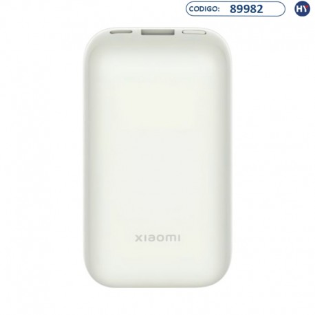 Cargador Portátil Xiaomi Pocket Edition Pro PB1030ZM 33W - 10000 MAh - Ivory White