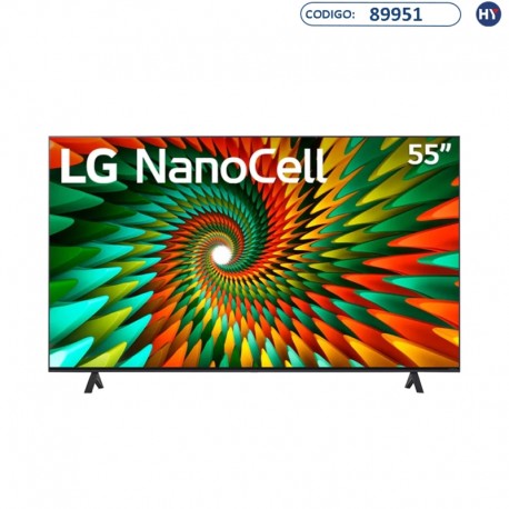 Smart TV 55" LG 55NANO77SRA 4K - GAME/HDMI/USB/Bluetooth