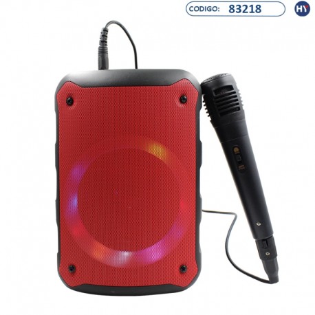 Speaker SoonBox S40 5" (K0112) Rojo/Negro
