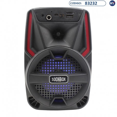 Speaker SoonBox S34 4" (K0113) Negro