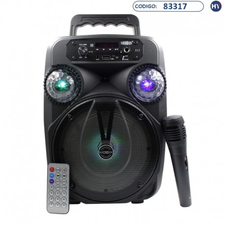 Speaker SoonBox S17 6,5" (K0119) Negro