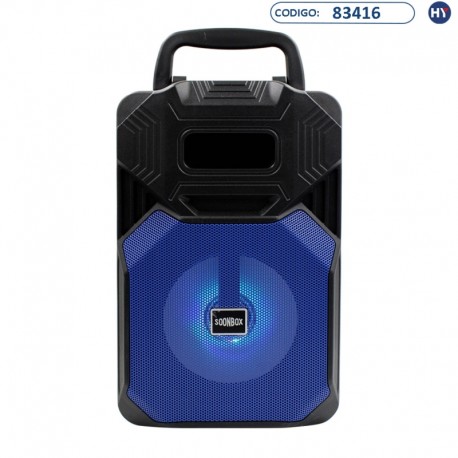 Speaker SoonBox S1  4" (K0095) Azul/Preto