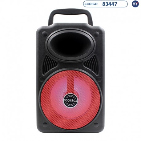 Speaker SoonBox S3 4" (K0096) Rojo/Negro