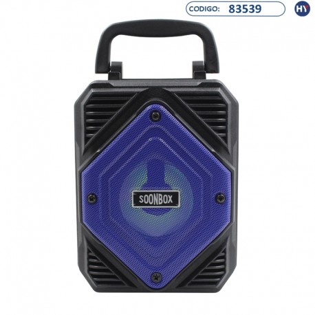 Speaker SoonBox S9 3" (K0101) Azul/Negro