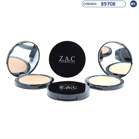 Pó Compacto Mineral ZAC Cosmetics PW0256 - 4 Tons (02561)