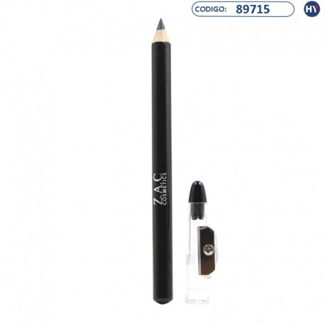 Lápis Delineador de Sobrancelhas ZAC Cosmetics com Apontador MGB0001 - Preto (0017)