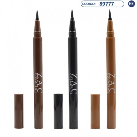 Lápis Delineador Líquido de Olhos ZAC Cosmetics SJB0021 - 3 Tons (0215)