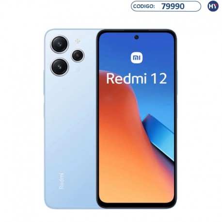 Smartphone Xiaomi Redmi 12 Dual Sim 256GB + 8GB Ram - Sky Blue