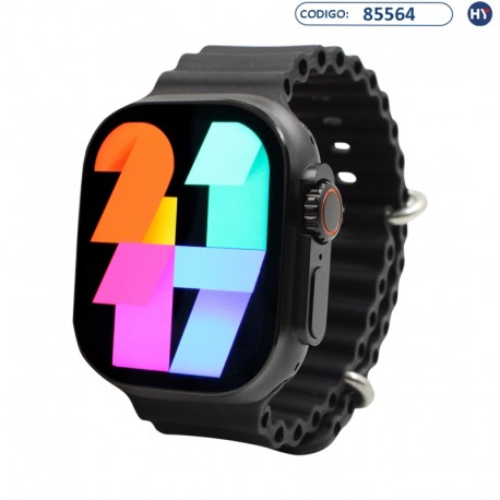 Smartwatch WearFit HW9 Ultra Max 44-49 mm - Negro