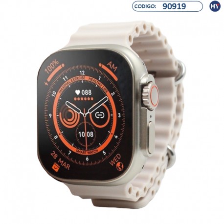 Smartwatch WearFit HW68 Ultra 49mm - Plata