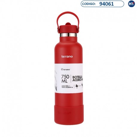 Botella Térmica Terrano de 750ml - Rojo