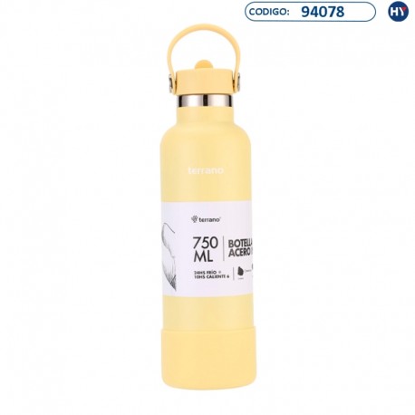 Botella Térmica Terrano de 750ml - Amarillo