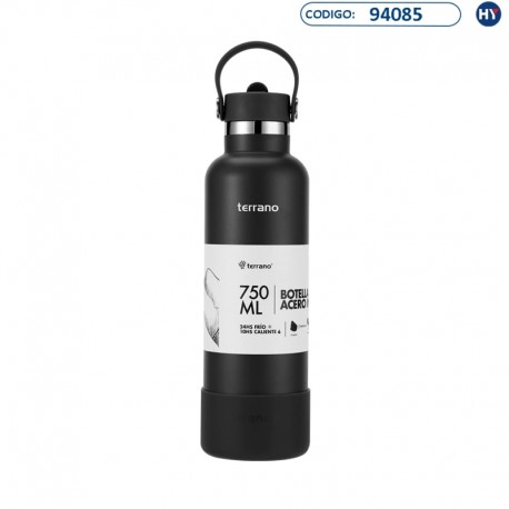 Botella Térmica Terrano de 750ml - Negro