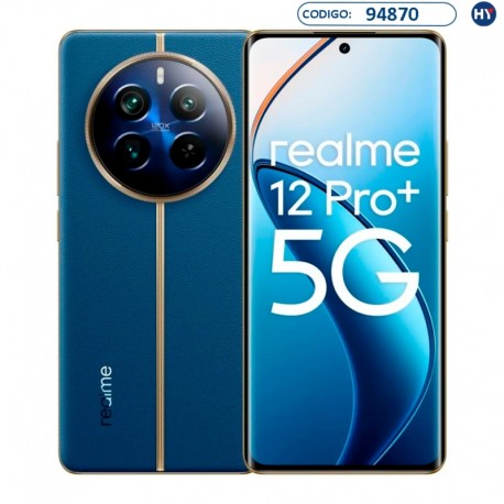 Smartphone Realme 12 PRO+ RMX3840 de 512GB + 12GB RAM 5G - Submarine Blue