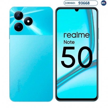 Smartphone Realme Note50 4G RMX3834 de 64GB + 3GB RAM Dual Sim - Sky Blue