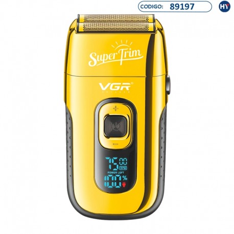 Barbeador & Aparador VGR V-332 Super Trim Recarregável USB - Dourado