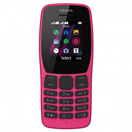 Celular Nokia 110 TA-1192 Dual Sim 1.77"  Black