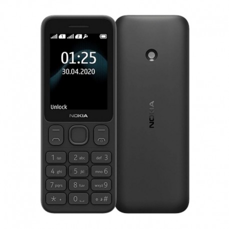 Cel Nokia 125 TA-1253 Dual Sim 2.4" Preto