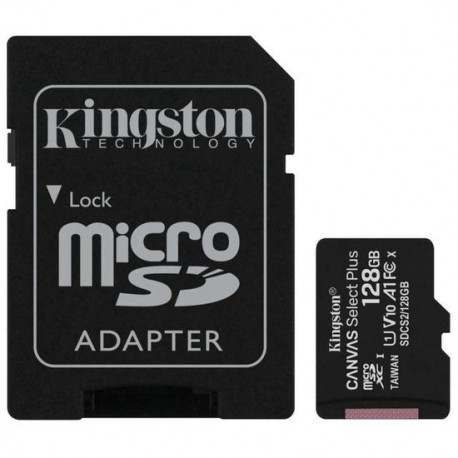 Cartão de Memória Micro SD Kingston CANVAS Select Plus SDCS2 / 128GB