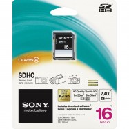 Memória SD Sony Classe 4 / 16GB / 15MB/s