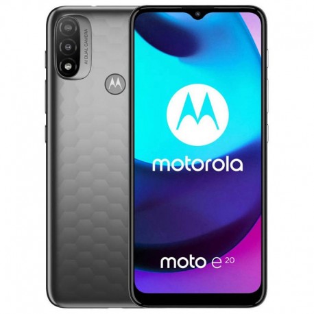 Celular Motorola Moto E20 2+32GB Dual Sim Gray