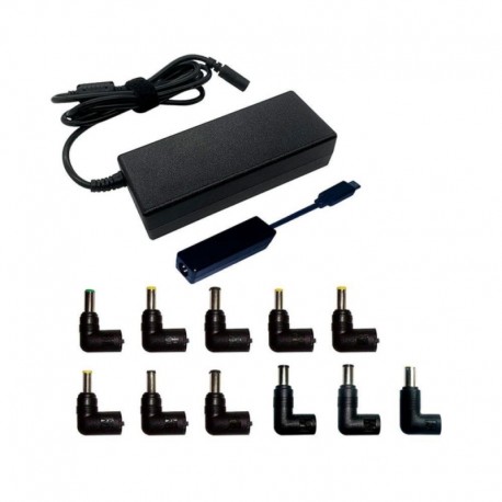 Carregador universal para notebook Quanta QTCUN90 90W com USB-C