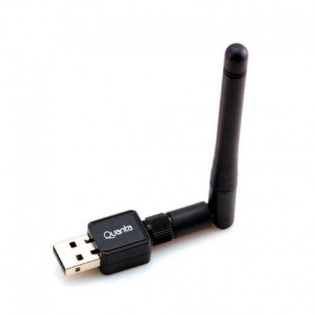 Adaptador Wi-Fi Quanta QTA802 USB 150MBPS - Preto