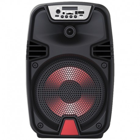 Speaker ZQS-6108 8 watts com Bluetooth/ AUX / FM e USB - Preto