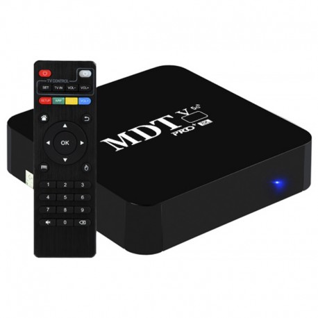 TV Box MDTV Pro + 5G 8K Wi-Fi 256GB + 32GB Bivolt - Preto